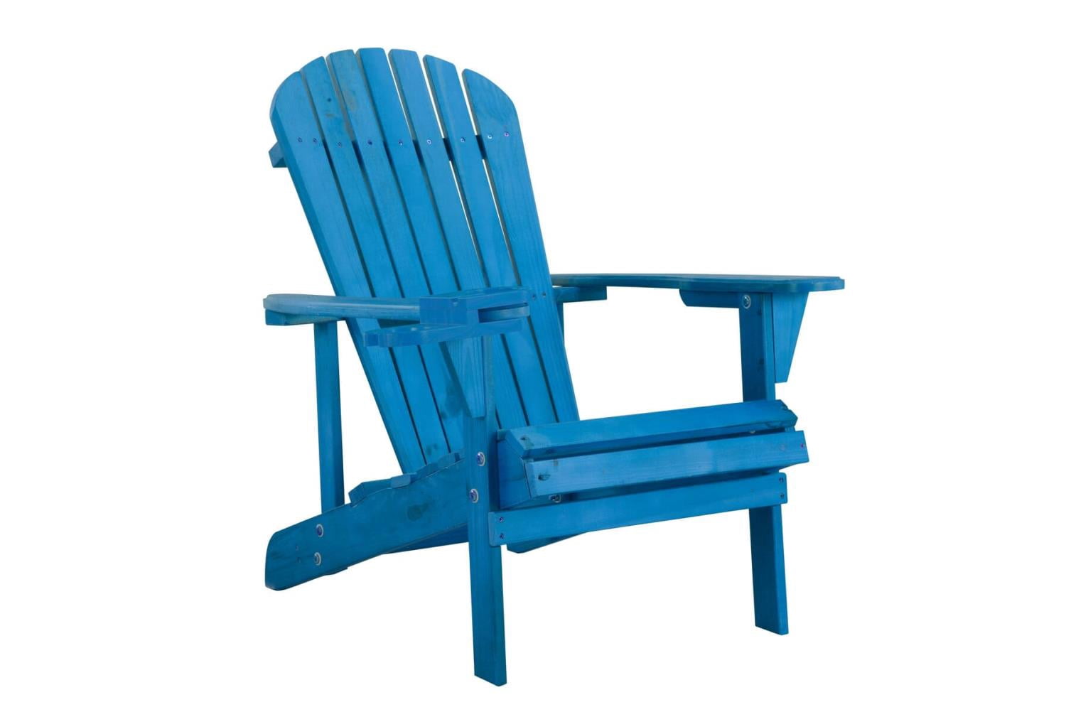 W Unlimited SW2101SB Earth Collection Adirondack Chair with Phone & Cup Holder, Natural