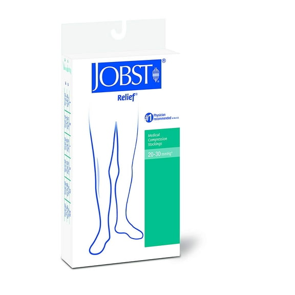 Jobst Relief, Large Full Calf, Beige