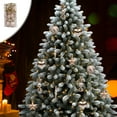 thumbnail image 6 of Qocolhg Christmas Decorations Outdoor Indoor, Christmas Xmas Tree Balls Bauble Hanging Home Party Ornament Decor Tree Decoration Balls Party Hanging Pendant Toys, on Sale Clearance!, 6 of 6