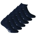 thumbnail image 1 of Diadora Calcetines de Deporte Unisex, Paquete de 6 - Calcetines, Algodón Mercerizado, Logotipo, color sólido Azul oscuro 35-38, 1 of 1