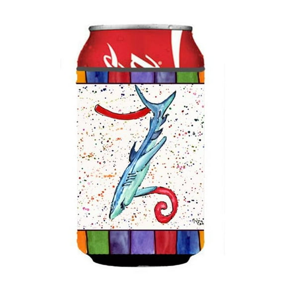 Letter Z With Shark Can Or Bottle Hugger