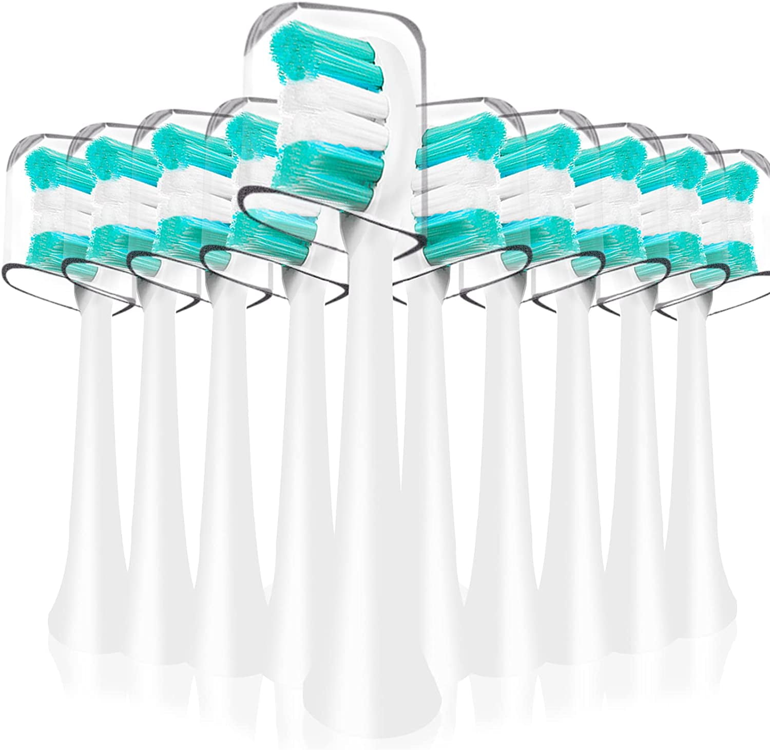 Replacement Toothbrush Heads Compatible with AquaSonic Black Series Vibe Series Electric