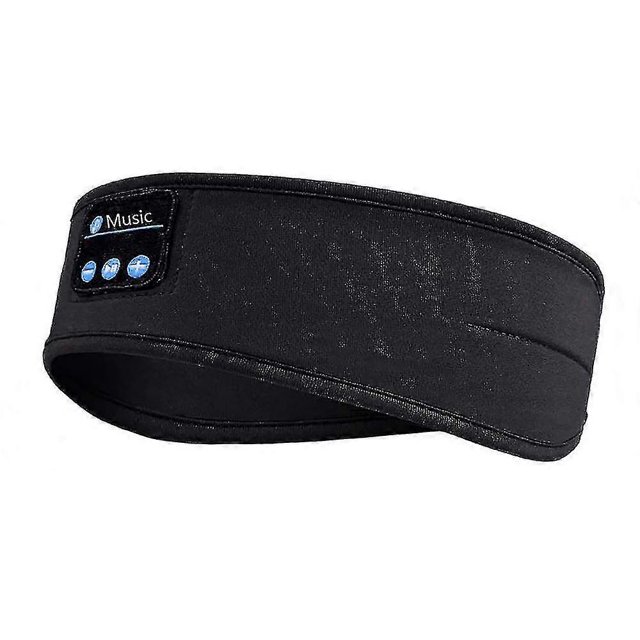 Wireless Bluetooth Elastic Headband Comfortable Sleeping Eye Mask Headphone Headset Music Fitness Sports