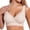 Beige, variant on Women's Seamless Wireless Bra for Everyday Wear Soft Comfort Support Adjustable Straps Home Leisure All Season