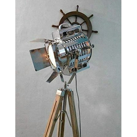 Thor Instruments  Hollywood Studio Vintage Design Industrial Tripod Floor Lamp Nautical tripod lighting