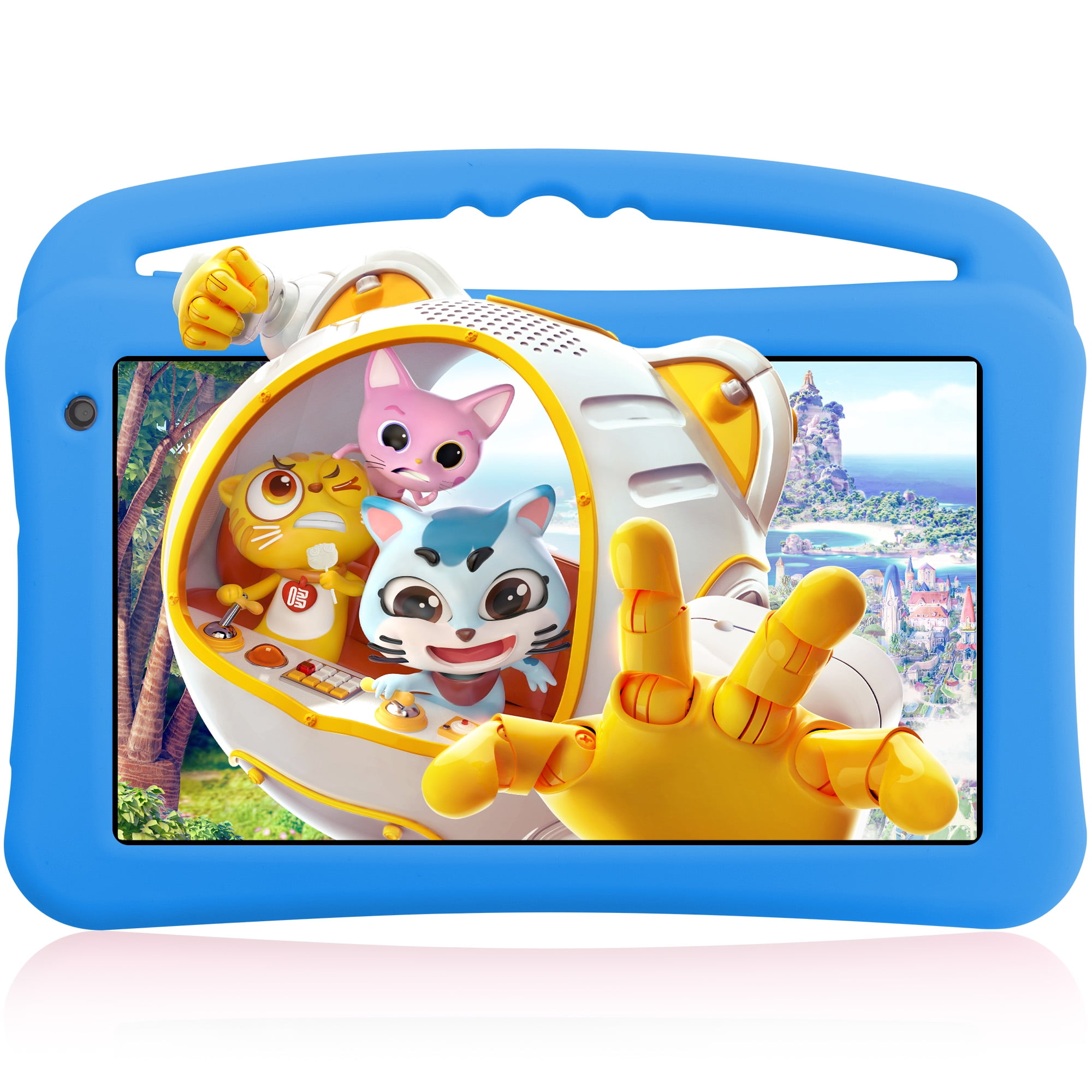 YOUPINS Kids Tablet 7 inch Android 12 Tablet Pc with WiFi