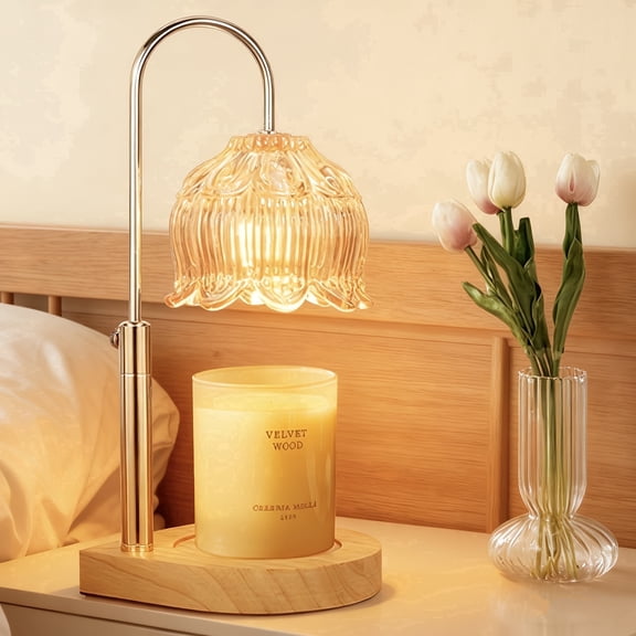 InstaGoods Plug-In Wax Warmer with Bulbs, Silver