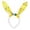 Yellow, variant on RTKFRFL Easter Bunny Ears Headband for Adults and Kids Soft Plush Rabbit Ear Hairband for Festive Accessories Cute Holiday Headpiece for Party Favors Multiple Colors 1PC
