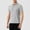 Gray, variant on Blmnix Big And Tall Men's T-Shirts Golf Shirts Pullover T shirt Short Sleeve Gray Collared Polo T Shirts for Men,XXXL