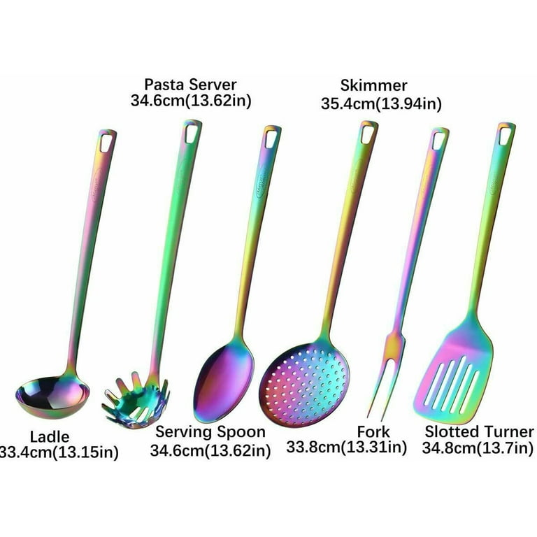 DOJA Barcelona | Chef Plating tools culinary set | RAINBOW | 7 Professional  cooking Utensils | 3 kitchen tweezers Drawing Pencil Spoon Fish tongs