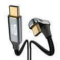 TRAHOOUSB C to C Cable, 180 Degree U Shaped USB3.2 Type C 100W Fast