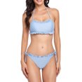 thumbnail image 7 of LYXSSBYX Bikini Swimsuits for Women Ladies Women's Sexy Bathing Suit 2 Piece Solid Color Bikini Bottoms Swimsuits for Women, 7 of 7