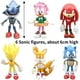 thumbnail image 2 of Toy LUTFI Sonic Anime The Hedgehog, 6 unidades, figuras de 6 cm, 2 of 7