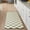 Beige&sage-1'5" x 3'11" (Rectangular), variant on Beige Black Checkered Grid Checkerboard Kitchen Rug Sets [2 Pcs]  Anti-fatigue Waterproof Non-slip Mats Heavy Duty Comfort Foam For Floor Laundry 17"x29"