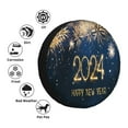 thumbnail image 4 of Logiee Happy New Year 2024 (3) Print Spare Tire Cover, Universal Wheel Protectors,Waterproof Dust-Proof UV Sun Wheel Tire Cover,Fit for SUV, RV, Travel Trailer, Truck-14 inch, 4 of 6