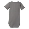 thumbnail image 3 of BELLA + CANVAS - Infant Jersey One Piece - 100B - Asphalt - Size: 12/18, 3 of 5