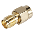 thumbnail image 3 of Conector adaptador coaxial RF de conector macho SMA a conector hembra RP-SMA, 3 of 8