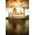 thumbnail image 2 of Islamic Mosque over Water Wall Mural Decal Sticker, Wallmonkeys Peel & Stick Vinyl Graphic (36 in H x 24 in W), 2 of 4