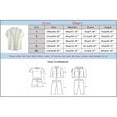 thumbnail image 3 of BOBOGOJP Chemises Décontractées pour Hommes à Manches Courtes Col Rabattu, Blanc P, 3 of 4