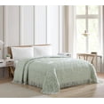 thumbnail image 2 of Beatrice Home Fashions Medallion Chenille Bedspread, Full, Sage, 2 of 5