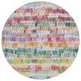 thumbnail image 2 of Addison Rugs Chantille Indoor/Outdoor Transitional Stripes Green Washable Round Rug, 8' x 8', 2 of 6