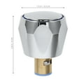 thumbnail image 3 of Shisuyan 1 Set Tap Handle Replacement Parts Hot Cold Tap Valves Knob Handle and Spool, 3 of 9