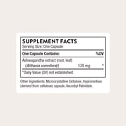 THORNE - Ashwagandha - Highly Concentrated Shoden - Calming Stress Support for Women & Men* - Supports Daytime Energy, Mental Clarity & Optimal Immune Function* - 30 Capsules