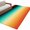 Yellow Black, variant on Orange Black Teal Ombre Area Rugs 2.7'x5', Washable Small Throw Rugs for Kitchen Bedroom, Contemporary Gradient Abstract Indoor Outdoor Rug Non-Slip Low Pile Carpet Runner Reversible Floor Mats