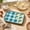 Mint Green, variant on Silicone Muffin Pan, 12 Cup Non Stick Cupcake Baking Mold Food Grade Muffin Tin with Easy Grip Handles Fast Release Bakeware for Mini Cakes Brownies Egg Muffins Dessert Treats(Mint Green)