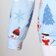 thumbnail image 3 of Sudadera de Moda Gibobby Suéter de Manga Larga con Cremallera en T Cuello Redondo Estampado Navideño Aqua L, 3 of 4