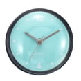 thumbnail image 4 of Waterproof Bathroom Clock Battery Operated Wall Clock with Black Suction Cup, Green, 4 of 7