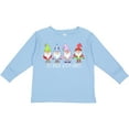 thumbnail image 3 of Inktastic Christmas Hangin with My Gnomies Boys or Girls Long Sleeve Toddler T-Shirt, 3 of 5