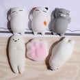 thumbnail image 1 of Juego de gatos: 6 gatitos kawaii de silicona suave, los mejores regalos sensoriales para aliviar el estrés 2022, ideas únicas de cumpleaños para niños y adultos, los mejores rellenos de cestas de Pascua para niños y adolescentes oso de fresa Electrónica, 1 of 5