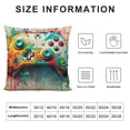 thumbnail image 5 of ARISTURING Print Pillow Covers Decorative Game Console Throw Pillow Covers Suitable for Game Room Decoration Cushion Case Outdoor Decorations Throw Pillow for Couch Sofa Home Decor, 5 of 5