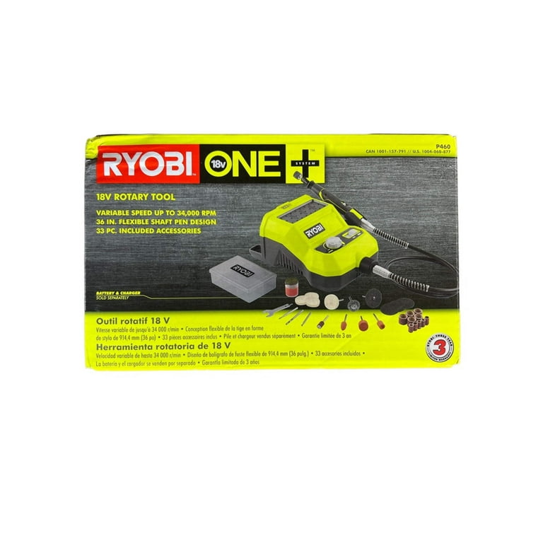 Ryobi one+ plus 18 volt variable speed rotary tool p460 sale