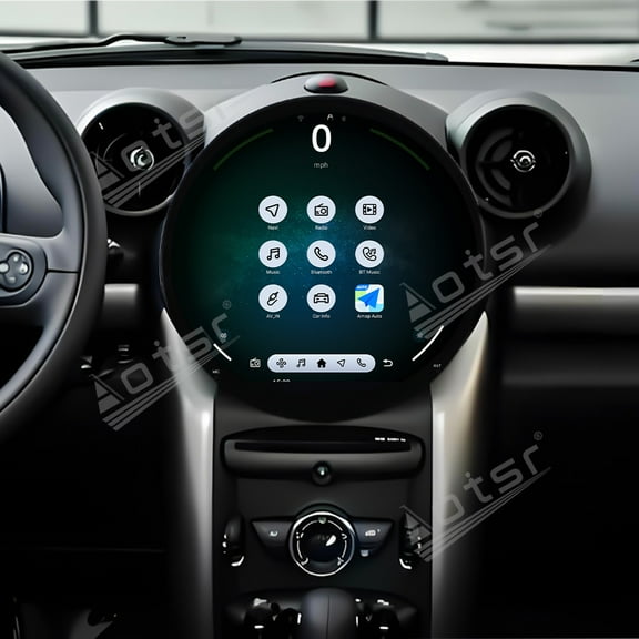 Aotsr Android 14 Car Radio 11.7 inch Screen for BMW MINI 2011-2015 Navigation Device Wireless GPS Player Stereo Multimedia Player