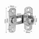 thumbnail image 2 of 90 Degree Stainless Steel Sliding Door Lock with Right Angle Bolt for Doors and Windows, 2 of 5