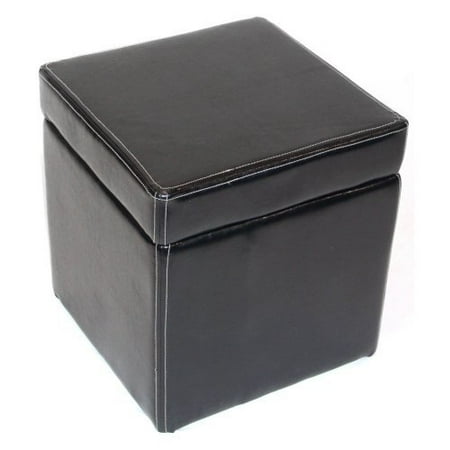 4D Concepts Ottoman with Lift Top - Black