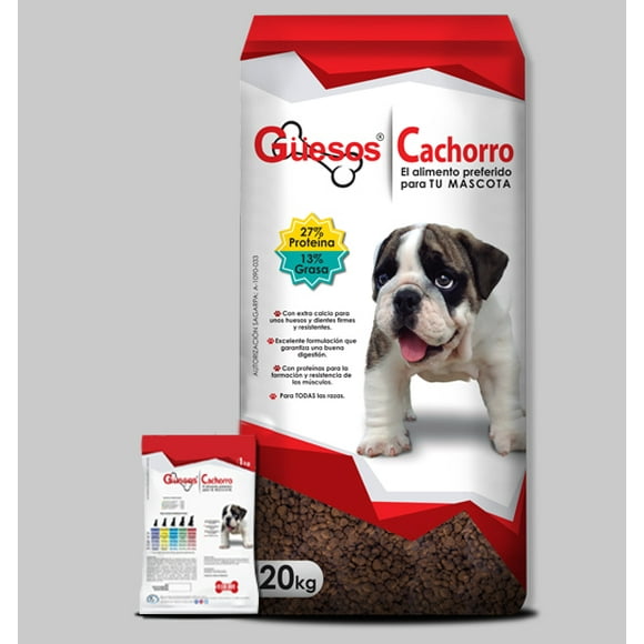 Alimento para perros Güesos Güesos Cachorro 20 kg