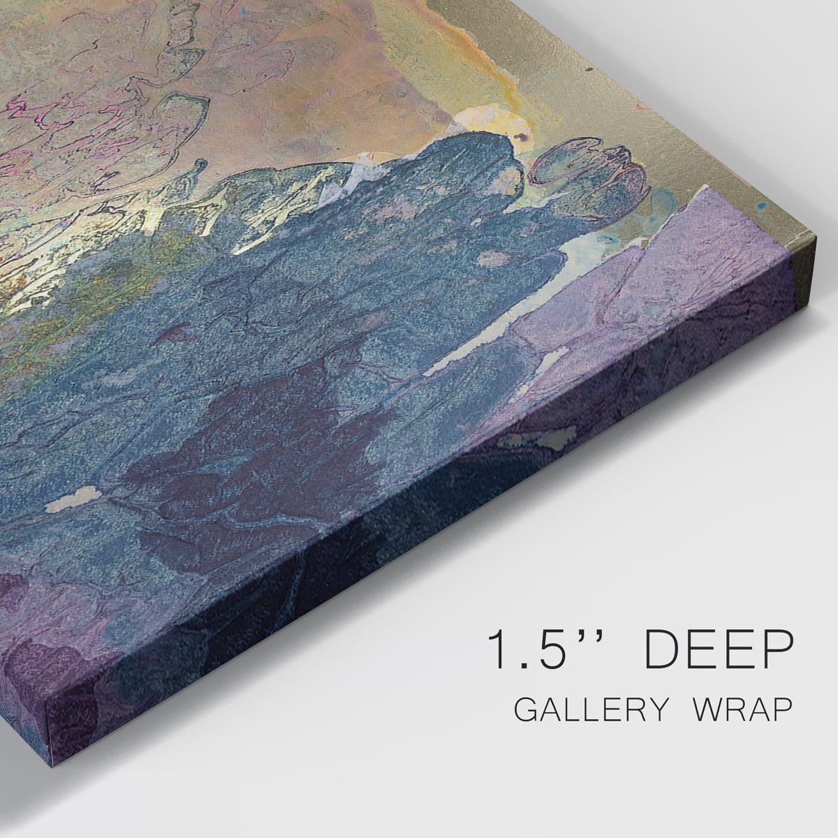 Monet's Landscape I Premium Gallery Wrapped Canvas - Ready to Hang - 18 x 27 Each