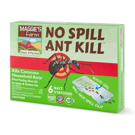 Maggie's Farm No Spill Ant Kill Bait Stations, 0.25 oz., Pack of