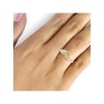 thumbnail image 2 of JewelersClub Diamond Rings for Women – Accent White Diamond Ring Jewelry– 14K Gold Plated Silver Bands for Women –– Ring by JewelersClub, 2 of 4