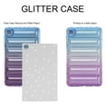 thumbnail image 3 of ELEHOLD for Samsung Galaxy Tab A7 Lite 8.7 (2021) Glitter Clear Case Slim Lightweight Anti-Scratch Shockproof Full Protective Gradient Glossy Glitter Back Case for Tab A7 Lite T220/T225, Bluepurple, 3 of 7
