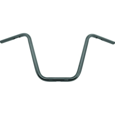 Height Ape Hanger Handlebars - HardDrive 096496 1in. Narrow Ape Hanger Handlebar - 12in. - Black