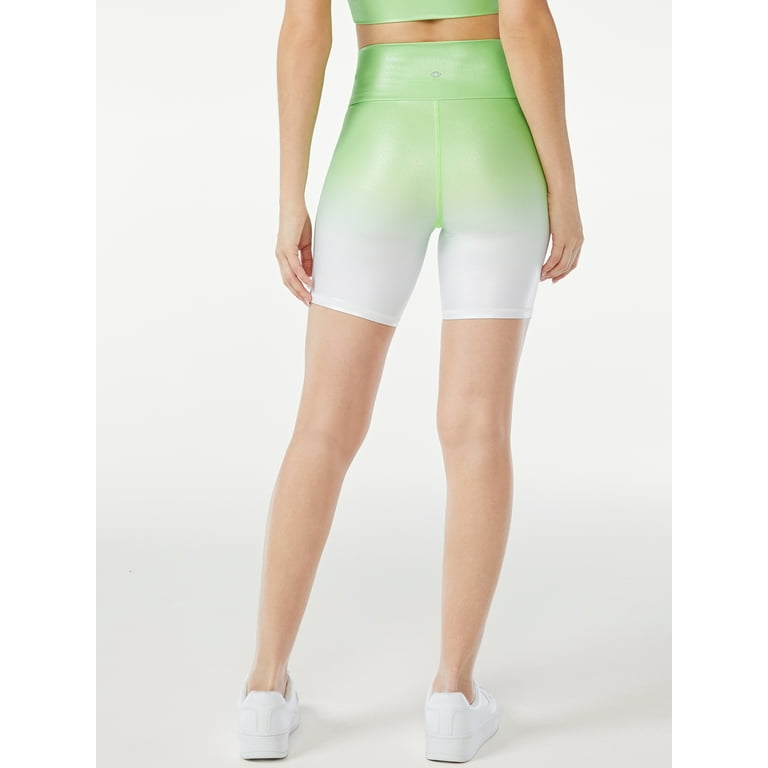 Sofia Active by Sofia Vergara Women's Shine Crossover Bike Shorts