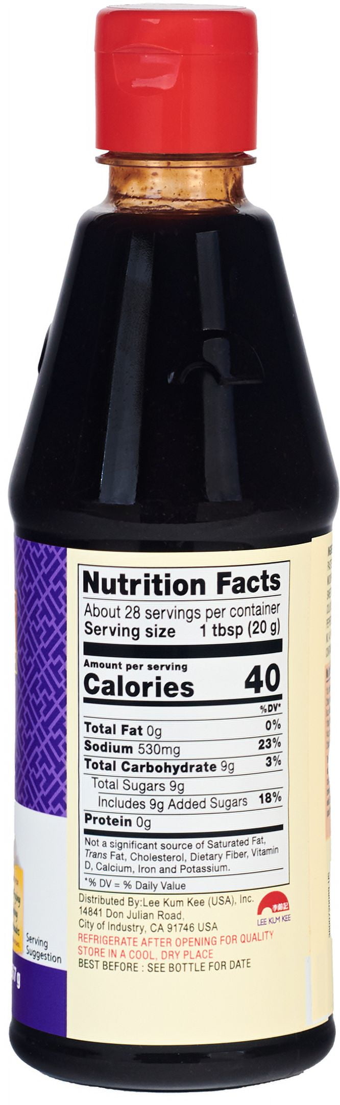 Pack of 6, Lee Kum Kee Hoisin Sauce, 20 oz