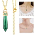 thumbnail image 4 of Elegante Colr de Piedra de Cristal Hexagonal con Cadena Extensora, Colgante de Joyería, Colr con Colgante de Cristal para Mujer - B B Sunnimix Collar Piedras Hexagonales, 4 of 6