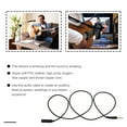 thumbnail image 3 of Luxshiny guitar cable female audio cable extender Black Sound Transmission 1Set, 3 of 8