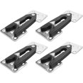 thumbnail image 1 of Sectional Couch Connector, 4 Pcs Metal Sofa Joint Snap Alligator Style Sectional Couch Connector, 1 of 5