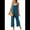 Mineral blue, variant on Womens Casual Jumpsuits Mineral Blue XL